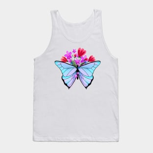 Transformation takes time, butterfly art Tank Top